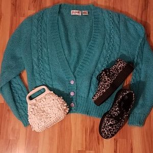 Vintage 80s Jay Jacob's  Grandfather Sweater